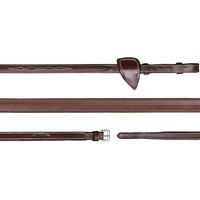 Produktbild von Dyon Hunter Collection Gummizügel aus Leder 16mm Schwarz