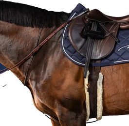 Dyon Hunter Collection Martingal DY Running B591 aus Leder für Ponys in Braun – Bild 1 von 3