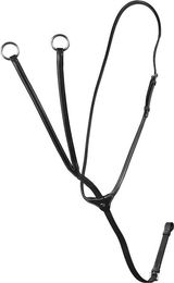 Produktbild von Dyon Hunter Collection Martingal DY Running B591 aus Leder in Schwarz für Vollblut