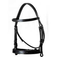 Produktbild von Dyon Hunter Collection Trense aus Leder mit breitem Nasenriemen Xfull