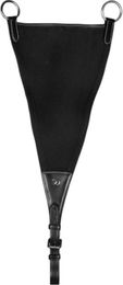 Dyon Martingalgabel US Collection elastisch geschlossen aus Leder Schwarz Full – Bild 1 von 1