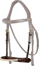 Dyon Nasenriemen mit Seil D Collection für Ponys aus Leder und Seil in Braun – Bild 1 von 1