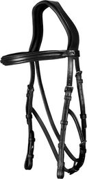 Produktbild von Dyon New English Collection Hackamore Zaum aus Leder für Vollblut