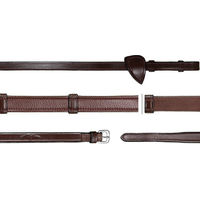 Produktbild von Dyon New English Collection Leder Jagdzügel für Ponys in Schwarz oder Braun