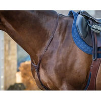 Produktbild von Dyon New English Collection Martingalriemen aus Leder in Braun für Vollblut Pferde