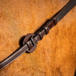 Dyon New English Collection Verstellbare Zügel aus Leder Braun XL – Bild 1 von 6