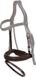 DYON Plaited Geflochtener Nasenriemen Pull Back aus Leder für Pferde – Bild 1 von 1