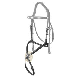 Produktbild von Dyon Reithalfter New English Collection Mexikanisch aus Leder ohne Ringe in Silber