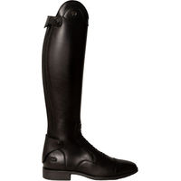Produktbild von Dyon Reitstiefel Slim aus Leder mit Schnürung Schwarz Größe 38