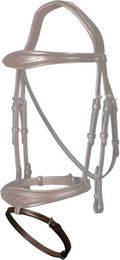 Dyon Sperrriemen New English Collection aus Leder für Vollblut Pferde – Bild 1 von 1