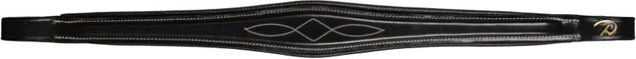 Dyon Stirnband D Collection aus Leder in Schwarz für Pferde – Bild 1 von 1