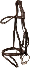 Dyon Trensenzaum aus weichem Leder für Ponys mit mittelbreitem Sperriemen – Bild 1 von 3