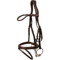 Produktbild von Dyon Trensenzaum aus weichem Leder für Ponys mit mittelbreitem Sperriemen