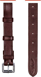 Dyon Umlenkverschnallungsriemen New English Collection aus Leder Braun für Warmblut Extra – Bild 1 von 2