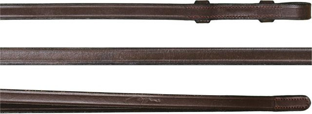 Produktbild von Dyon Working Collection Kandarenzügel aus Glattleder in Braun für Warmblut