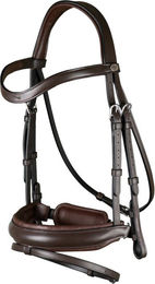 Dyon Working Collection Trense schwedisch Pony Leder Braun – Bild 1 von 2