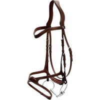 Produktbild von Dyon Xfit Trense US Collection Warmblut Extra aus Leder in Schwarz