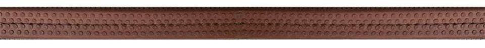 Produktbild von Dyon Zügel Fancy Stitch Dyon Collection aus Gummi Braun 13mm