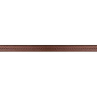 Produktbild von Dyon Zügel Fancy Stitch Dyon Collection aus Gummi Braun 13mm