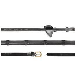 Produktbild von Dyon Zügel Gummi 7 Stege Dyon Collection Schwarz