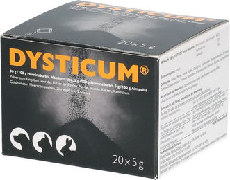 Dysticum vet Ergänzungsfutter für Hunde zur Unterstützung von Magen-Darm und Verdauung als Pulver für alle Altersstufen – Bild 1 von 4
