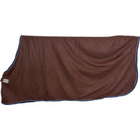 Produktbild von E.COOLINE Fleece-Abschwitzdecke aus Polyester in Braun