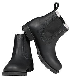 E.L.T. Damen Jodhpurstiefeletten Winter aus Leder wasserabweisend Schwarz Größe 41 – Bild 1 von 8