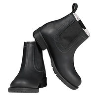 Produktbild von E.L.T. Damen Jodhpurstiefeletten Winter aus Leder wasserabweisend Schwarz Größe 41