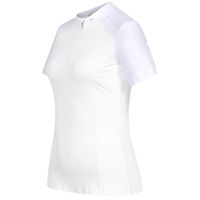Produktbild von E.L.T. Funktions-Zip-Shirt Nancy für Damen in Weiß, Größe S