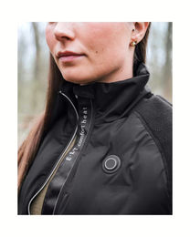 E.L.T. Heizweste Comfort Heat für Damen, Schwarz, XS, wasserabweisendes Fleece – Bild 1 von 11