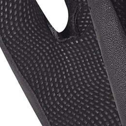 E.L.T Reithandschuh Winter Allrounder aus Kunstleder Schwarz Silber Größe L – Bild 1 von 5