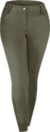 E.L.T. Reithose Dahlia mit Vollbesatz für Damen in Grün oder Beige Größe D42 – Bild 1 von 4