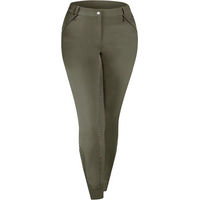 Produktbild von E.L.T. Reithose Dahlia mit Vollbesatz für Damen in Grün oder Beige Größe D42
