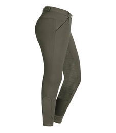 E.L.T. Reithose Dahlia Silikon für Damen in Grün D50 – Bild 1 von 3