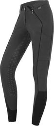 E·L·T Reithose Fenja für Damen mit Vollbesatz und Silikon Grip in Grau – Bild 1 von 8