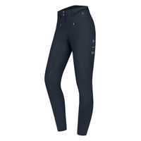Produktbild von E.L.T. Reithose Maja Glam Curved High Waist Damen Vollgrip Blau Größe 40