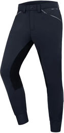 Produktbild von E·L·T Reitjeans Matteo Classic Herren Vollgrip Reithose mit Kunstleder