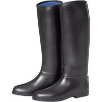Produktbild von E·L·TH Kinderreitstiefel Comfort aus Leder wasserdicht in Schwarz oder Blau Größe 31 EU