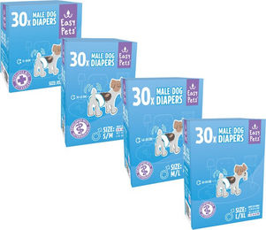 Easypets Hundewindeln für Rüden - S/M - 30 Stück – Bild 1 von 5