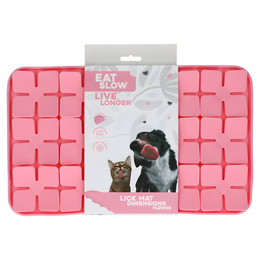 Produktbild von Eat Slow Live Longer Leckmatte Flower rosa