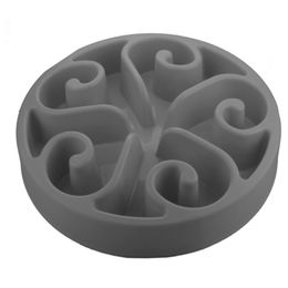 EAT SLOW LIVE LONGER Napf Original Grey S – Bild 1 von 8