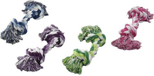 Produktbild von EBI Europet Bernina Spielzeug aus Seil Bone Colors Größe L 37 cm - 37 cm