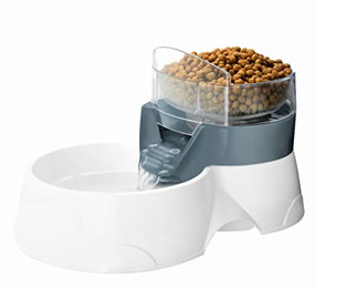 Produktbild von Ebi Futterautomat Pet Feeder 2in1 Grau
