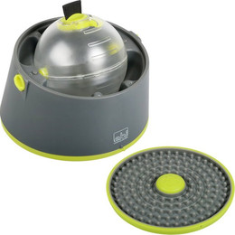 Produktbild von ebi Twist & Lick Ball Multifunktionsball grau
