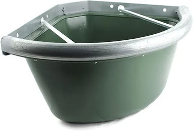 Produktbild von Eck-Futterkrippe gegen Futterverschwendung für Pferde Umbria Equitazione