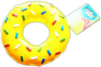 Produktbild von ECO Hunde-Spielzeug-Donut mit Quietsche Ø15cm