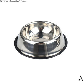 Produktbild von Edelstahl-Futternapf für Hunde, rutschfest, für Ameisen, Futter, Wasser, Getränke, Futternapf, Hundenapf, Futterzubehör, Heimtierbedarf