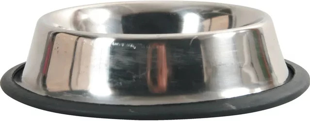 Produktbild von Edelstahlnapf rund, rutschfest, für Hunde Zolux