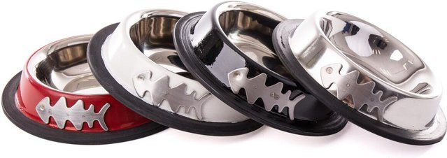 Produktbild von Edelstahlschüssel für Katze Fisch Martin Sellier