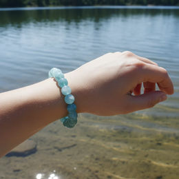 Produktbild von Edelstein Armband mit Aquamarin